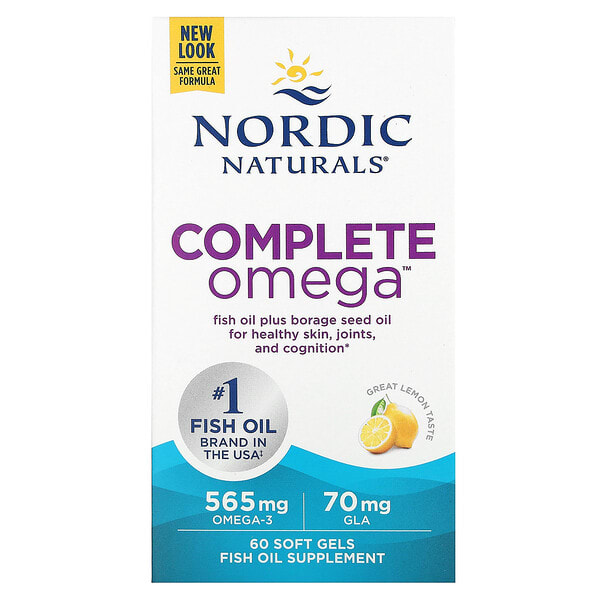 nor01770_v_88.jpg Complete Omega, лимон, 60 мягких таблеток — Nordic Naturals