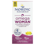 Omega Woman, с маслом примулы вечерней, 120 капсул — Nordic Naturals