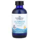 Ultimate Omega®, с лимонным вкусом, 119 мл (4 жидк. унции) — Nordic Naturals