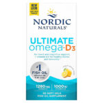 Ultimate Omega-D3, витамин D3 со вкусом лимона, 60 капсул — Nordic Naturals