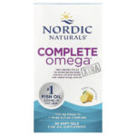 Complete Omega Xtra, со вкусом лимона, 60 капсул (680 мг в 1 капсуле) — Nordic Naturals