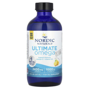 Ultimate Omega Xtra, лимон, 8 жидких унций (237 мл) — Nordic Naturals