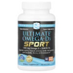 Ultimate Omega®-D3, Sport, 60 капсул — Nordic Naturals