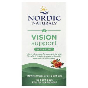 добавка для поддержки зрения, омега-смесь, 60 капсул — Nordic Naturals