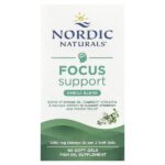 Omega Focus, 1280 мг, 60 капсул (640 мг в 1 капсуле) — Nordic Naturals