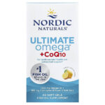 Ultimate Omega® с коэнзимом Q10, со вкусом лимона, 60 капсул — Nordic Naturals