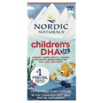 Children's DHA Xtra, для детей от 3 до 6 лет, ягодный вкус, 636 мг, 90 мини-таблеток — Nordic Naturals