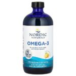 Омега-3 со вкусом лимона, 1,560 мг, 473 мл (16 жидк. унций) — Nordic Naturals