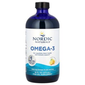 Омега-3 со вкусом лимона, 1,560 мг, 473 мл (16 жидк. унций) — Nordic Naturals