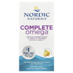 Complete Omega™, со вкусом лимона, 120 капсул — Nordic Naturals