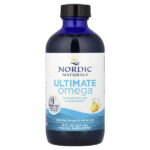 Ultimate Omega®, омега-3 кислоты, с лимонным вкусом, 237 мл (8 жидк. унций) — Nordic Naturals