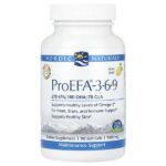 ProEFA-3-6-9, лимон, 1000 мг, 90 капсул — Nordic Naturals