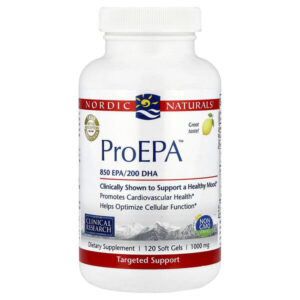 ProEPA™, лимон, 120 капсул — Nordic Naturals