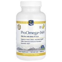 ProOmega 3-6-9, лимон, 120 мягких таблеток — Nordic Naturals