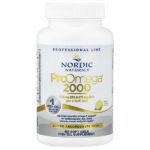 ProOmega® 2000, лимон, 60 мягких таблеток (1075 мг на мягкий гель) — Nordic Naturals