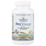 ProOmega®, лимон, 120 капсул (640 мг в 1 капсуле) — Nordic Naturals