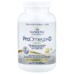 ProOmega®-D, лимон, 180 капсул — Nordic Naturals