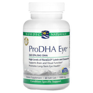 ProDHA Eye, 60 мягких таблеток — Nordic Naturals