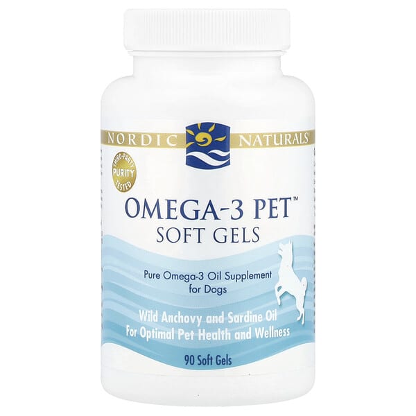 nor50502_v_58.jpg Omega-3 Pet™, для собак, 90 капсул — Nordic Naturals