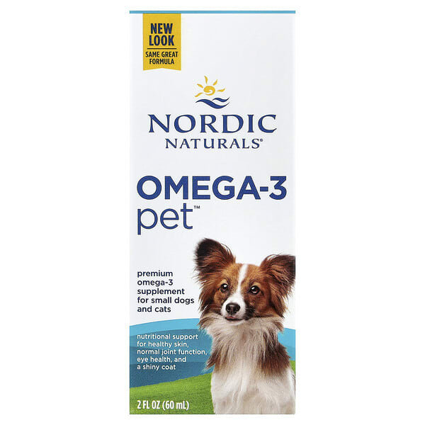 nor50505_v_128.jpg Omega-3 Pet™, для маленьких собак и кошек, 60 мл (2 жидк. унции) — Nordic Naturals