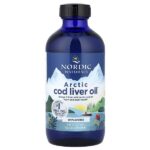 Arctic Cod Liver Oil™, жир печени арктической трески, с нейтральным вкусом, 237 мл (8 жидк. унций) — Nordic Naturals