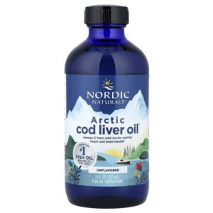 Arctic Cod Liver Oil™, жир печени арктической трески, с нейтральным вкусом, 237 мл (8 жидк. унций) — Nordic Naturals