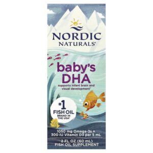 ДГК для детей, 60 мл (2 жидк. унции) — Nordic Naturals