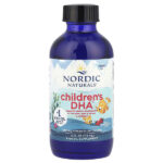 Children's DHA™, ДГК для детей от 1 года, с клубничным вкусом, 119 мл (4 жидк. унции) — Nordic Naturals