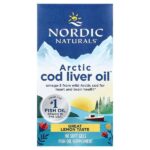 Arctic Cod Liver Oil™, лимон, 90 капсул — Nordic Naturals