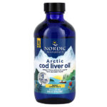 Arctic Cod Liver Oil™, со вкусом лимона, 237 мл (8 жидк. унций) — Nordic Naturals