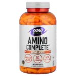 Sports, Amino Complete™, комплекс аминокислот, 360 капсул — NOW Foods