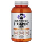 Sports, L-аргинин, 1000 мг, 180 таблеток — NOW Foods