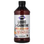 Sports, жидкий L-карнитин, со вкусом тропического пунша, 473 мл (16 жидк. унций) — NOW Foods