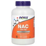 NAC, 600 мг, 250 капсул — NOW Foods