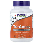 Tri-Amino, 120 капсул — NOW Foods