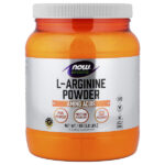 Для спортсменов, порошок L-аргинина, 1 кг (2,2 фунта) — NOW Foods