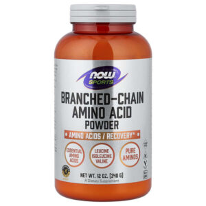 Sports, аминокислотный порошок с разветвленной цепью, 12 унций (340 г) — NOW Foods
