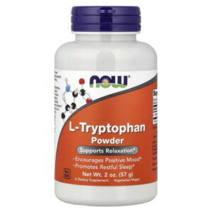 L-триптофан в порошке, 2 унции (57 г) — NOW Foods