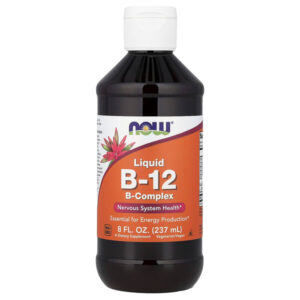 жидкий витамин B12, 237 мл (8 жидк. унций) — NOW Foods