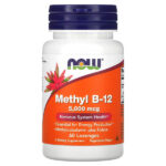 Methyl B-12, 60 пастилок — NOW Foods