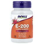 E-200, 134 мг (200 МЕ), 100 мягких таблеток — NOW Foods