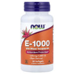 E-1000 со смешанными токоферолами, 670 мг (1000 МЕ), 50 мягких таблеток — NOW Foods