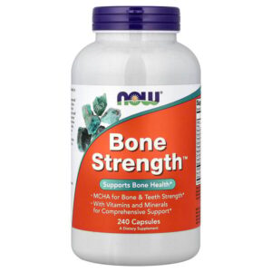 Bone Strength, поддержка здоровья костей, 240 капсул — NOW Foods