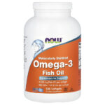 рыбий жир с омега-3, 1000 мг, 500 капсул — NOW Foods