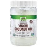 Real Food, органическое кокосовое масло холодного отжима, 591 мл (20 жидк. унций) — NOW Foods