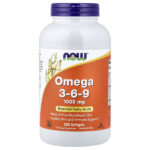 омега-3-6-9, 250 капсул — NOW Foods