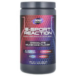 Sports, E-Sport Reaction, шоколадный молочный коктейль, 454 г (1 фунт) — NOW Foods