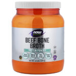 Sports, протеиновый порошок из говяжьего костного бульона, 544 г (1,2 фунта) — NOW Foods