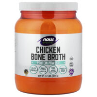 Sports, протеиновый порошок из куриного костного бульона, 544 г (1,2 фунта) — NOW Foods