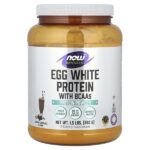 Sports, яичный белок с BCAA, сливочный шоколад, 680 г (1,5 фунта) — NOW Foods